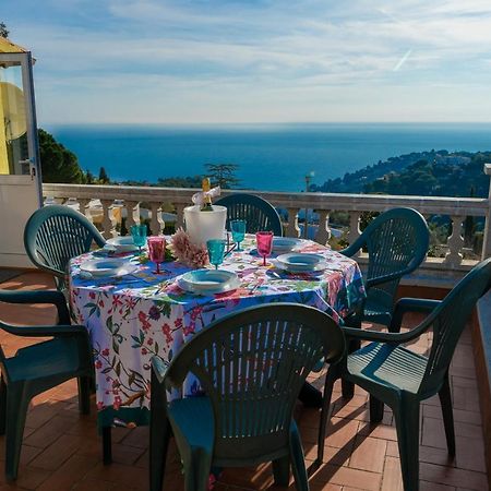 Villa Vista Lux, Piscina Privada Y Zona Exterior Con Vista Mar 또사데마르 외부 사진