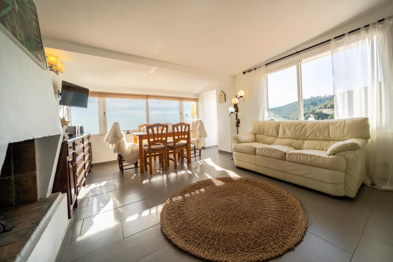 Villa Vista Lux, Piscina Privada Y Zona Exterior Con Vista Mar 또사데마르 외부 사진