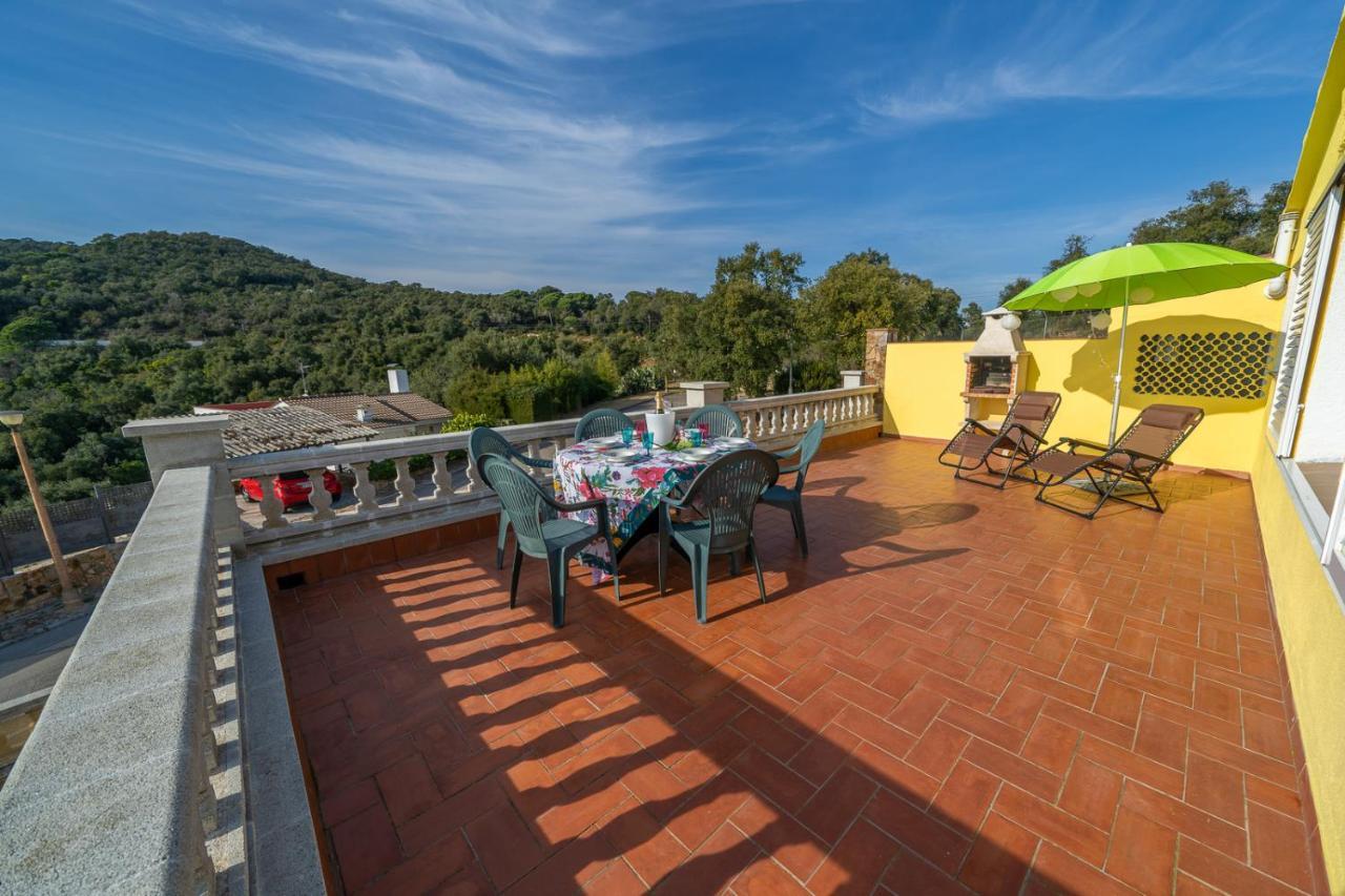 Villa Vista Lux, Piscina Privada Y Zona Exterior Con Vista Mar 또사데마르 외부 사진